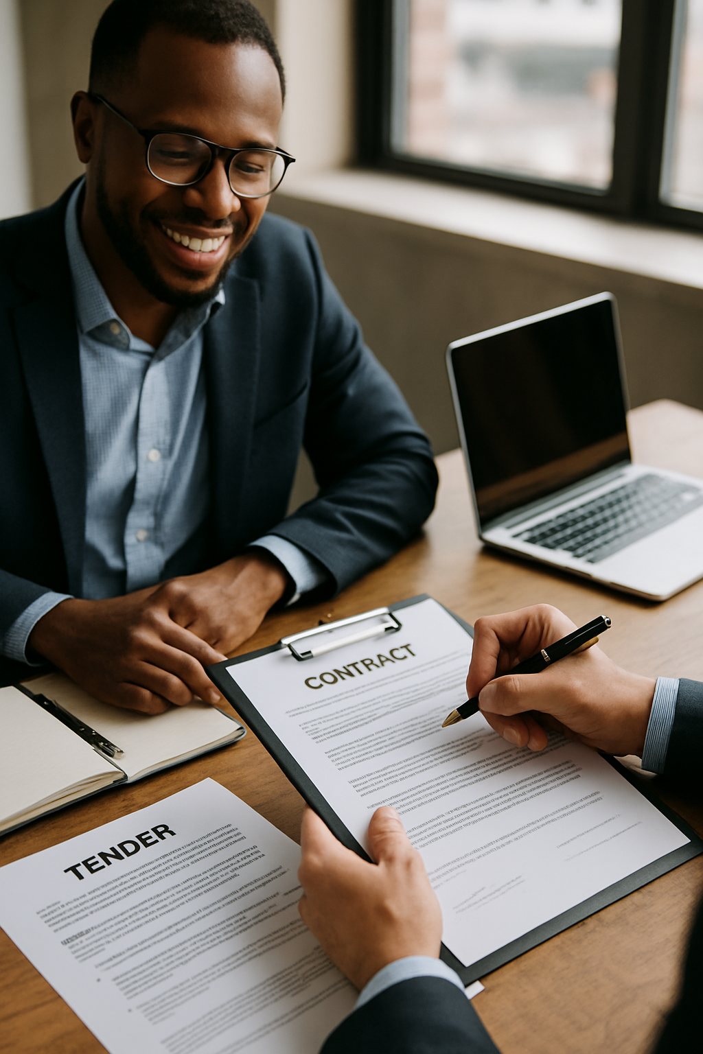 What is tender and contract administration?